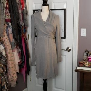 Grey, sweater dress